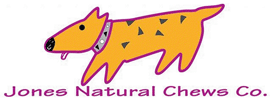 Rocky, the Jones Natural Chews original mascot