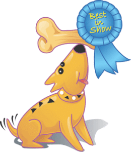 Award dog