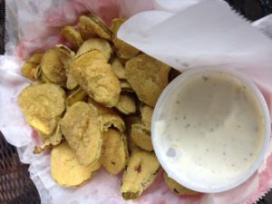 Pickle chips and ranch