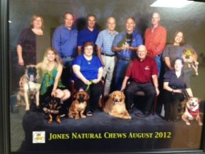Jones and dogs go together naturally