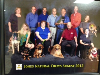 Jones and dogs go together naturally