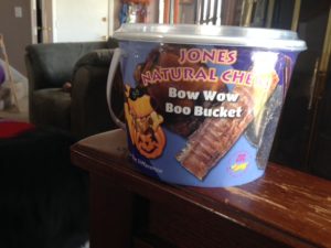 Bow Wow Boo Bucket from Jones