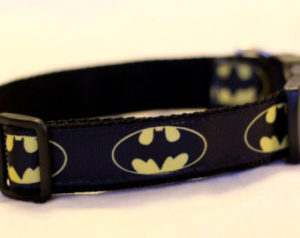 Batman dog collar